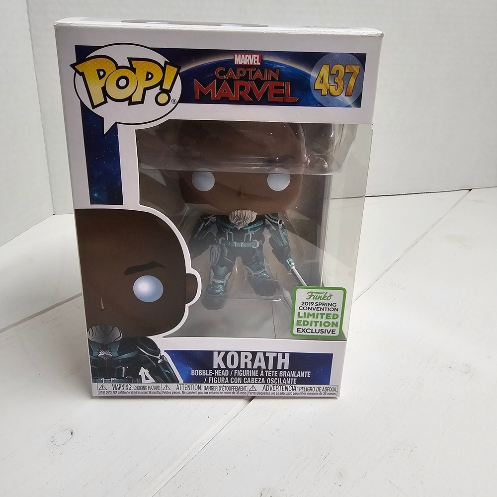 Funko Pop Marvel Captain Marvel Korath 437 2019 Spring Convention Exclusive